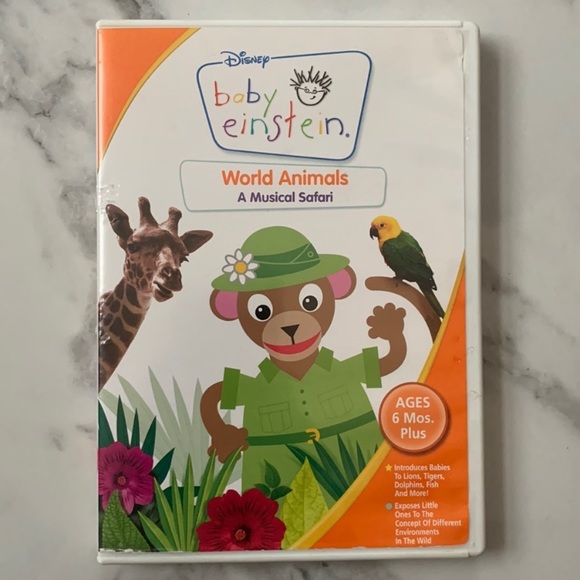 Disney's Baby Einstein World Animals Musical Safari DVD - Picture 1 of 3